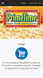 Mobile Screenshot of primetimepopcorn.com